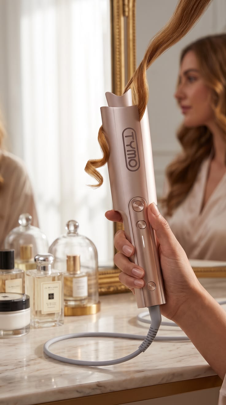 Auto Rotating Curling Iron Curler for Women