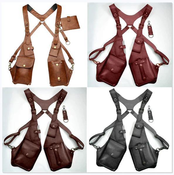 New Leather Anti-theft Harness
