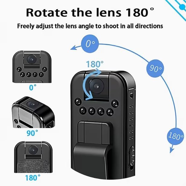 1080P Mini Body Camera for Home,Office,Security, Work Records