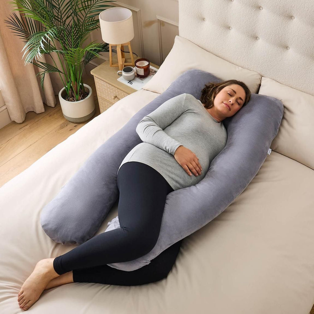 Premium U-Shaped Pregnancy Pillow for Better Sleep & Full Body Support