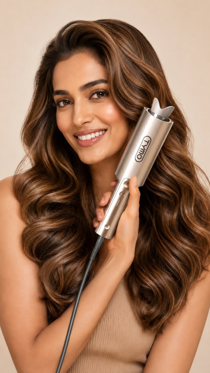 Auto Rotating Curling Iron Curler for Women