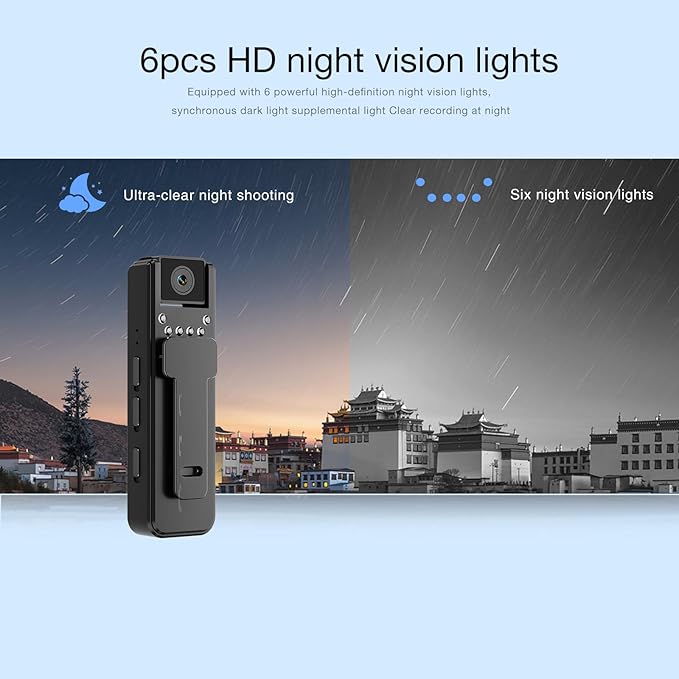 1080P Mini Body Camera for Home,Office,Security, Work Records