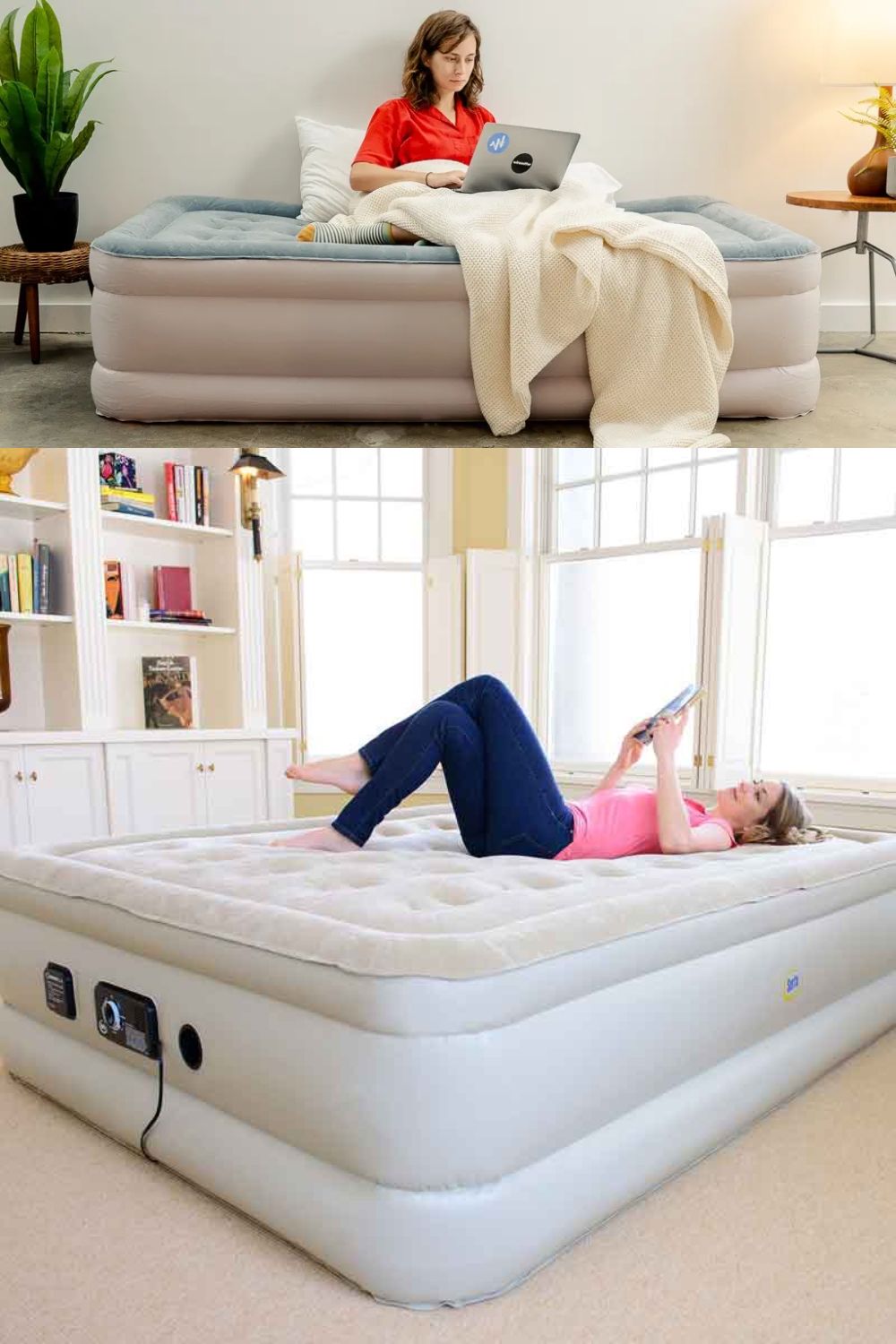 Foldable Self-Inflating Camping Air Mattress