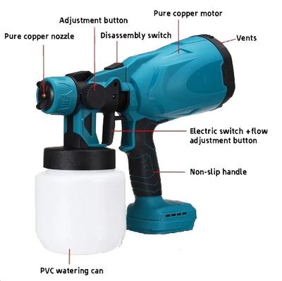 Cordless Paint Spray Gun