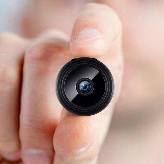 Mini WiFi Camera for Home Office Included Sound Detector and Night Vision
