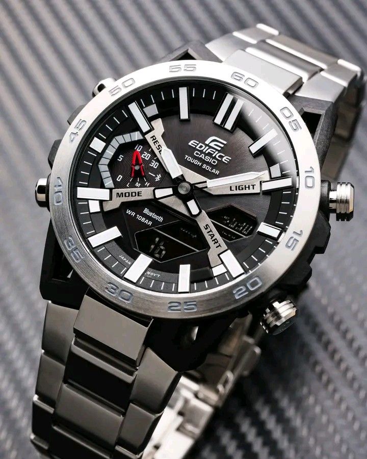 Multifunctional Stylish Stainless Steel Casio Watch