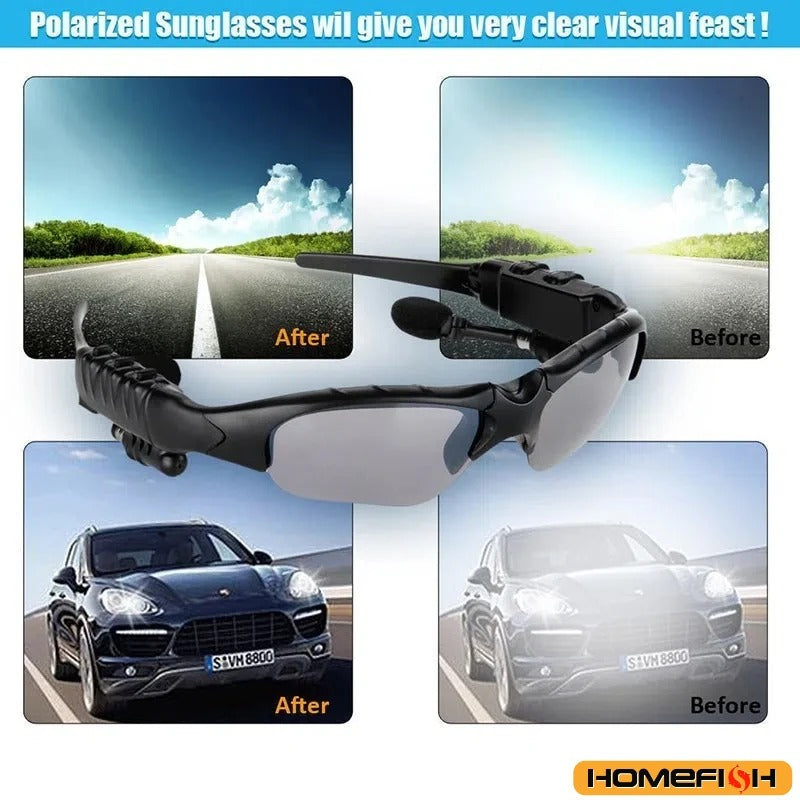 Wireless Bluetooth Headset Sunglasses