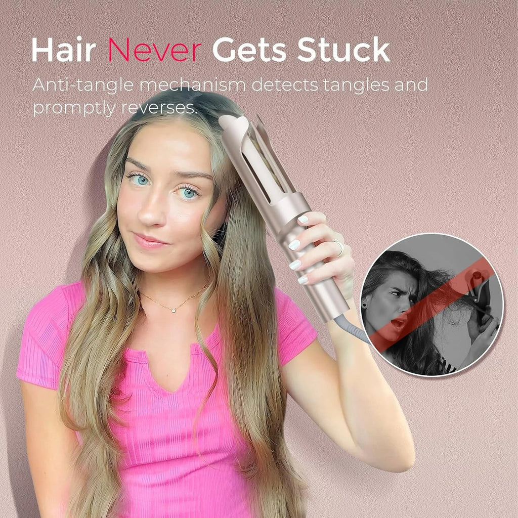 Auto Rotating Curling Iron Curler for Women