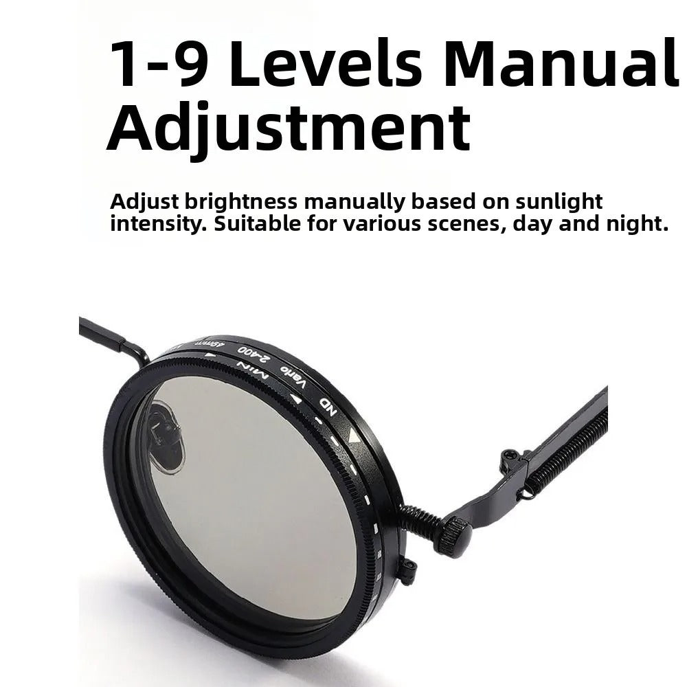 9-Level Adjustable Dimming Sunglasses