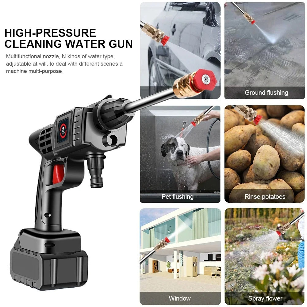 Multi-function Automatic household wireless high pressure water gun