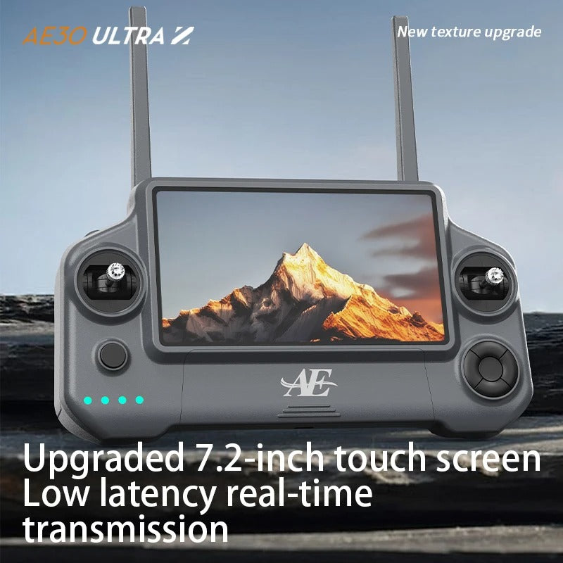 RC Drone + Obstacle Avoidance + HD Camera + Large Screen Remote