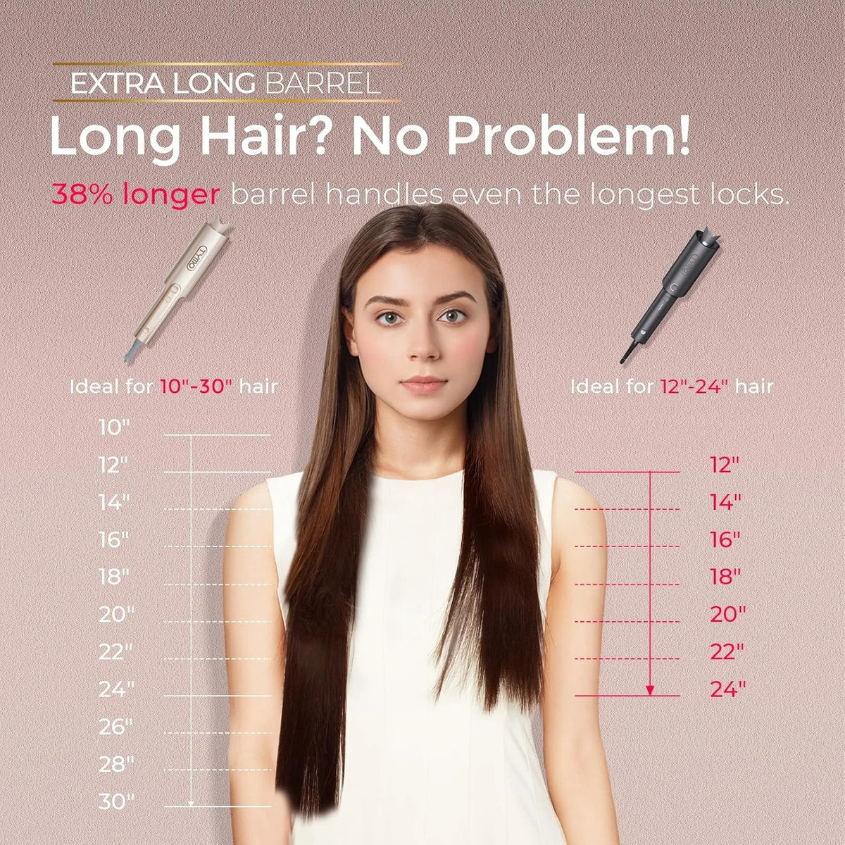 Auto Rotating Curling Iron Curler for Women